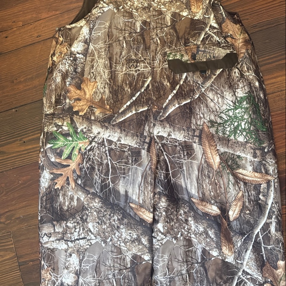 Camo bibs - Rocky ProHunter Waterproof Insulated Bibs XL - Picture 7 of 13